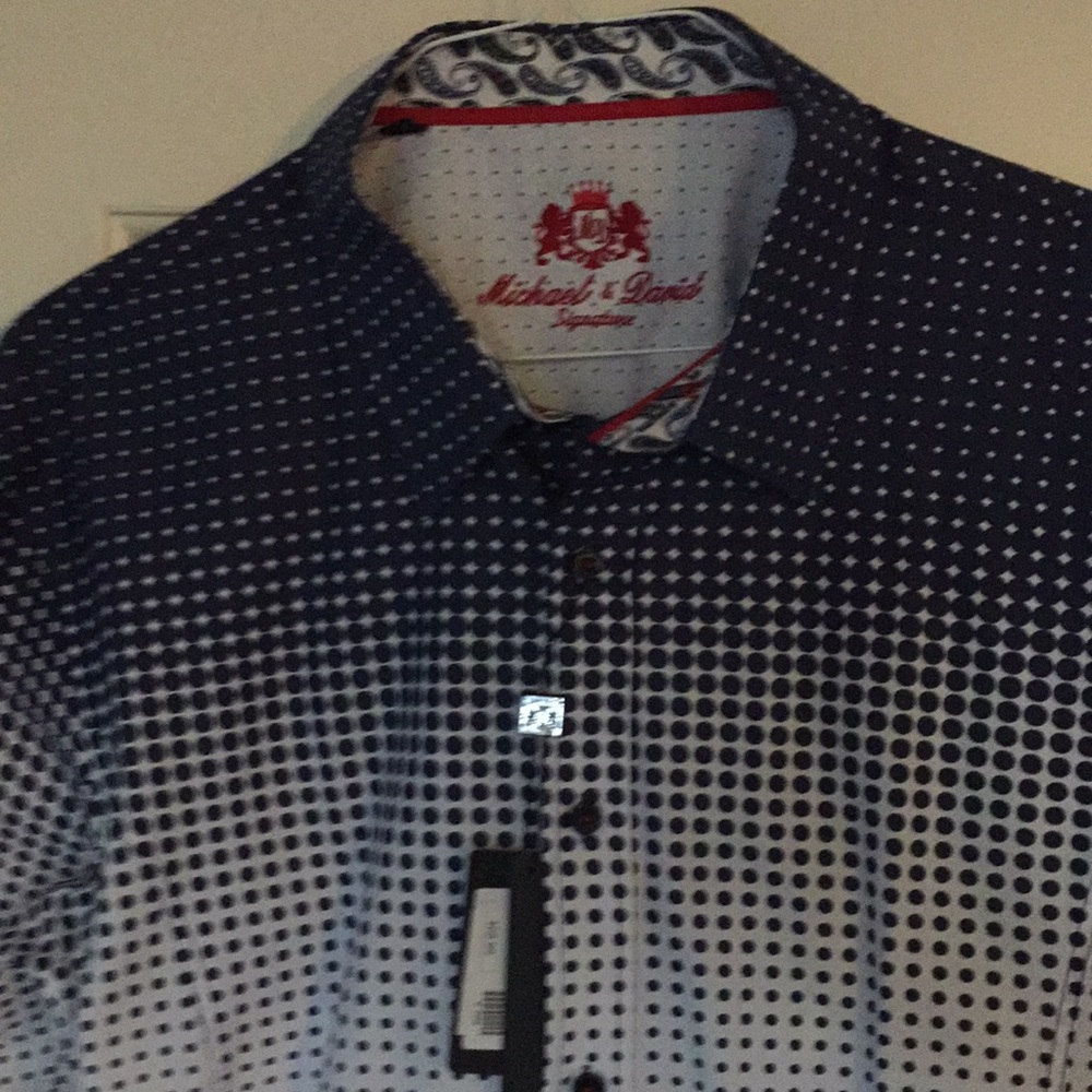Long sleeve shirt by Michael & David, new with tag